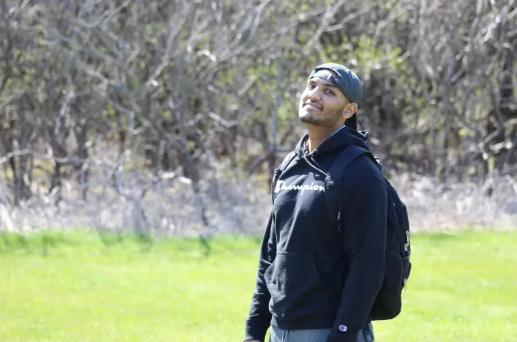 Date took a nice pic of me today:) by HairyPotter234