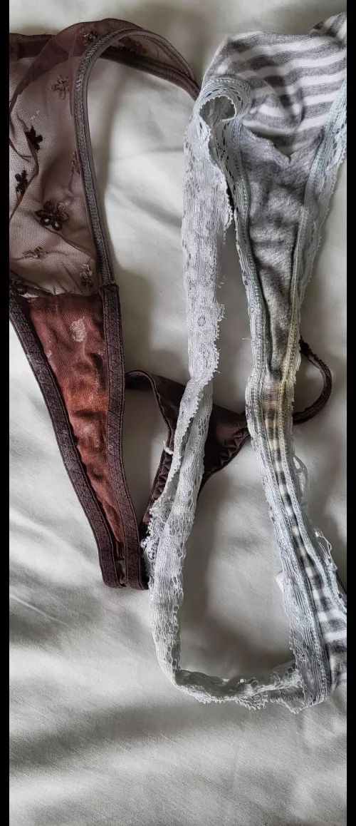 Daughters and wife's stained panties!! 😜 by jackwills004