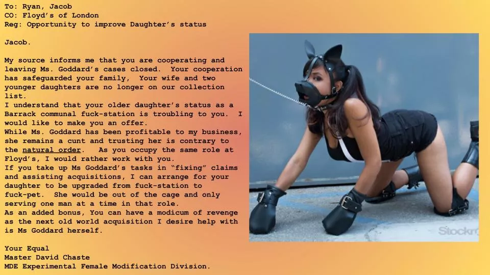 David Chase makes an offer that cannot be refused posted by LordOseleon