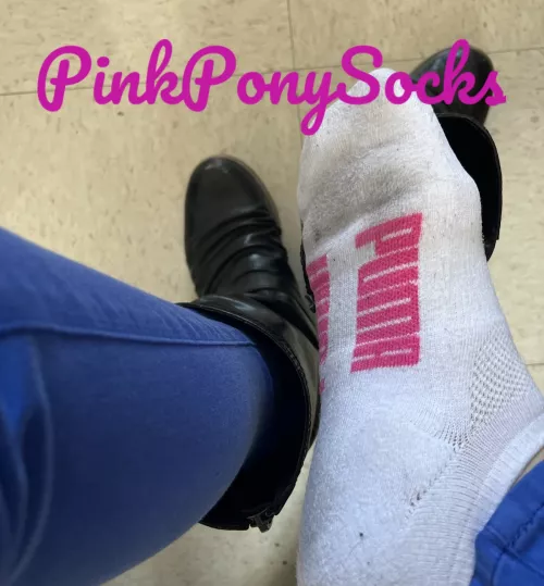 Day 2, DM me for your own. Buy my stinky socks guys. -PinkPony by PPS-sales