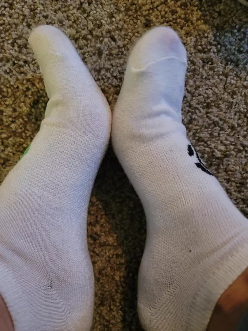 day 2, I'm out of plain white socks now. yall bought all of my wet, stinky socks. by PPS-sales