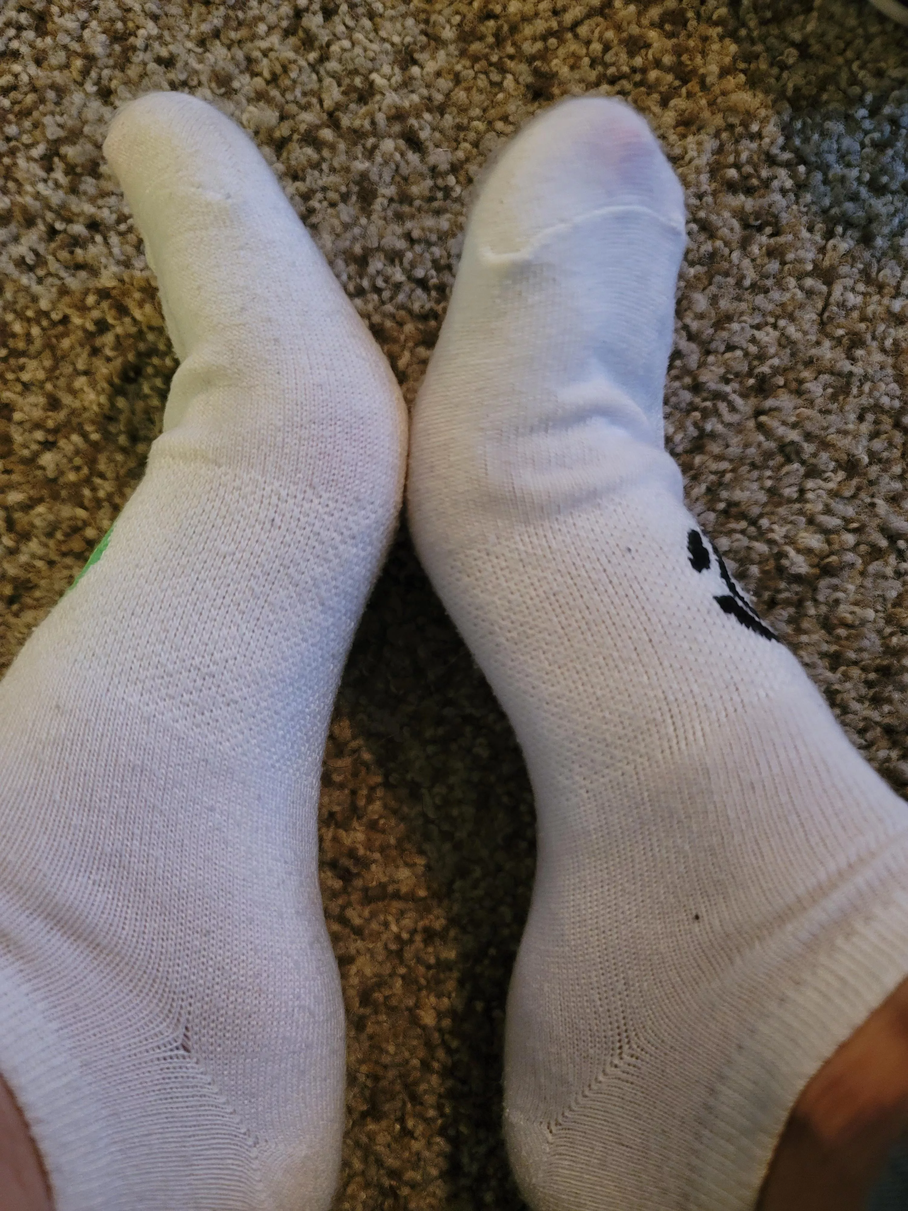 day 2, I'm out of plain white socks now. yall bought all of my wet, stinky socks. posted by PPS-sales