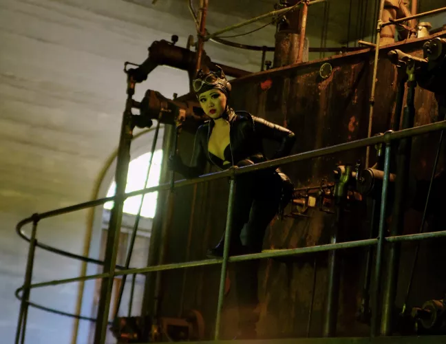 DC Catwoman cosplay by PearlPeony by pearlpeony