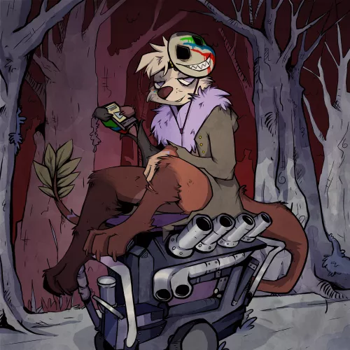 dead by daylight reference (kasumibun) by Blueberry_otter