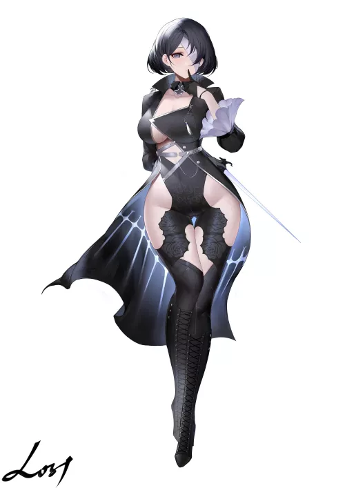 Deadly Beautiful assassin [Original] by (yasuri) by Faoovo