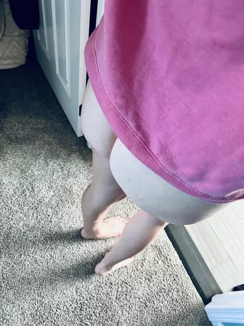 Debating if I’m wearing pants or underwear for my work calls today 🤔 by Secretpaleslut