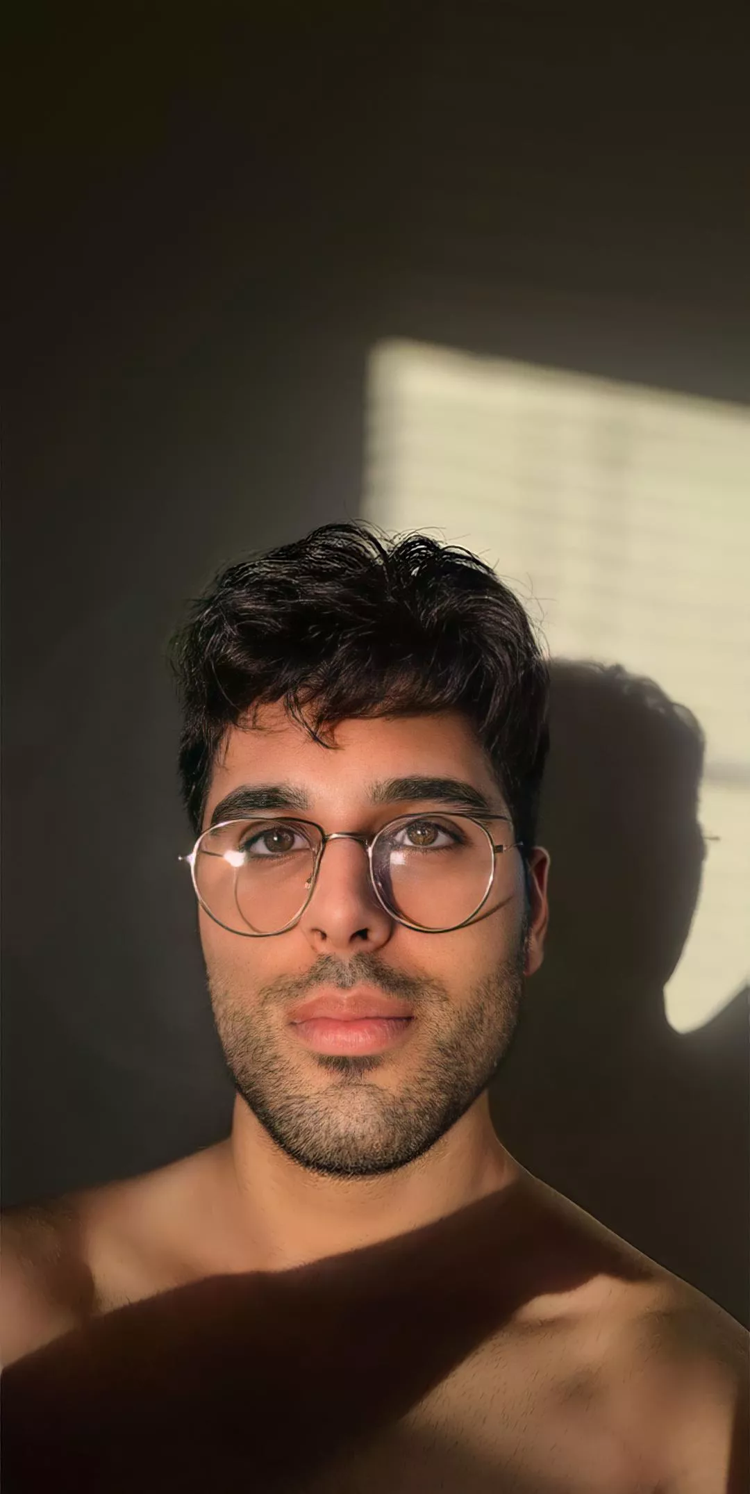 Decided to ditch my contact lenses for once🤷‍♂️ posted by daymonjassal99