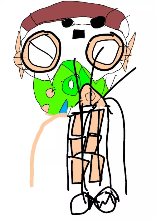 decided to draw octane from apex legends, need to work on drawings cus this one honestly sucks by AnonimowyRoblox