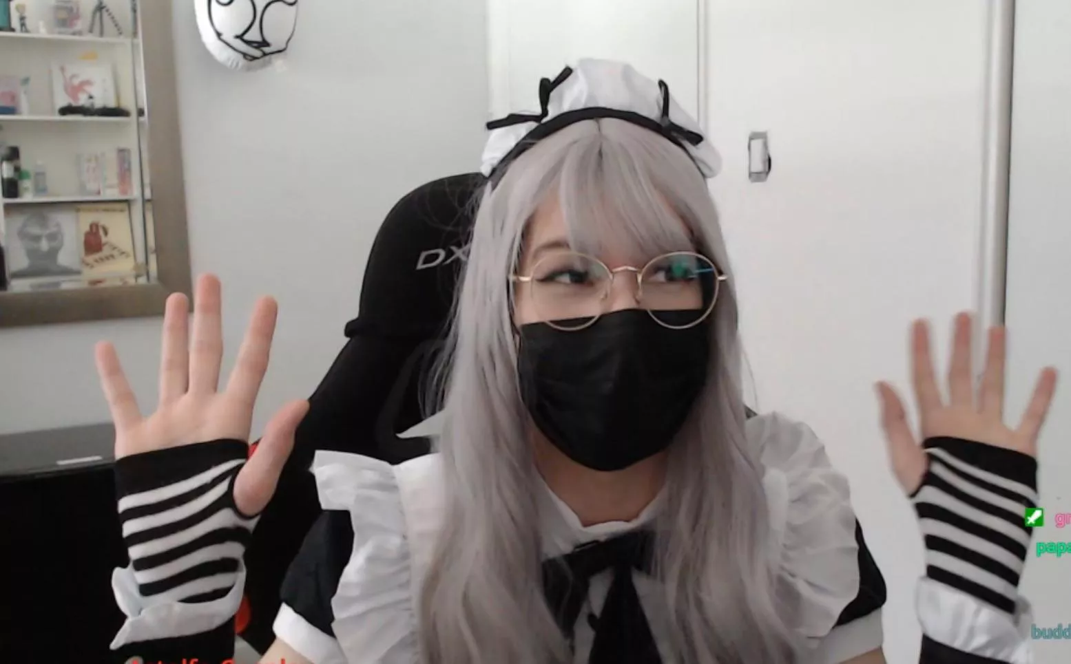 Decided to dress up on stream for the first time! How do I look? 🥺🥺 posted by pummyyussy