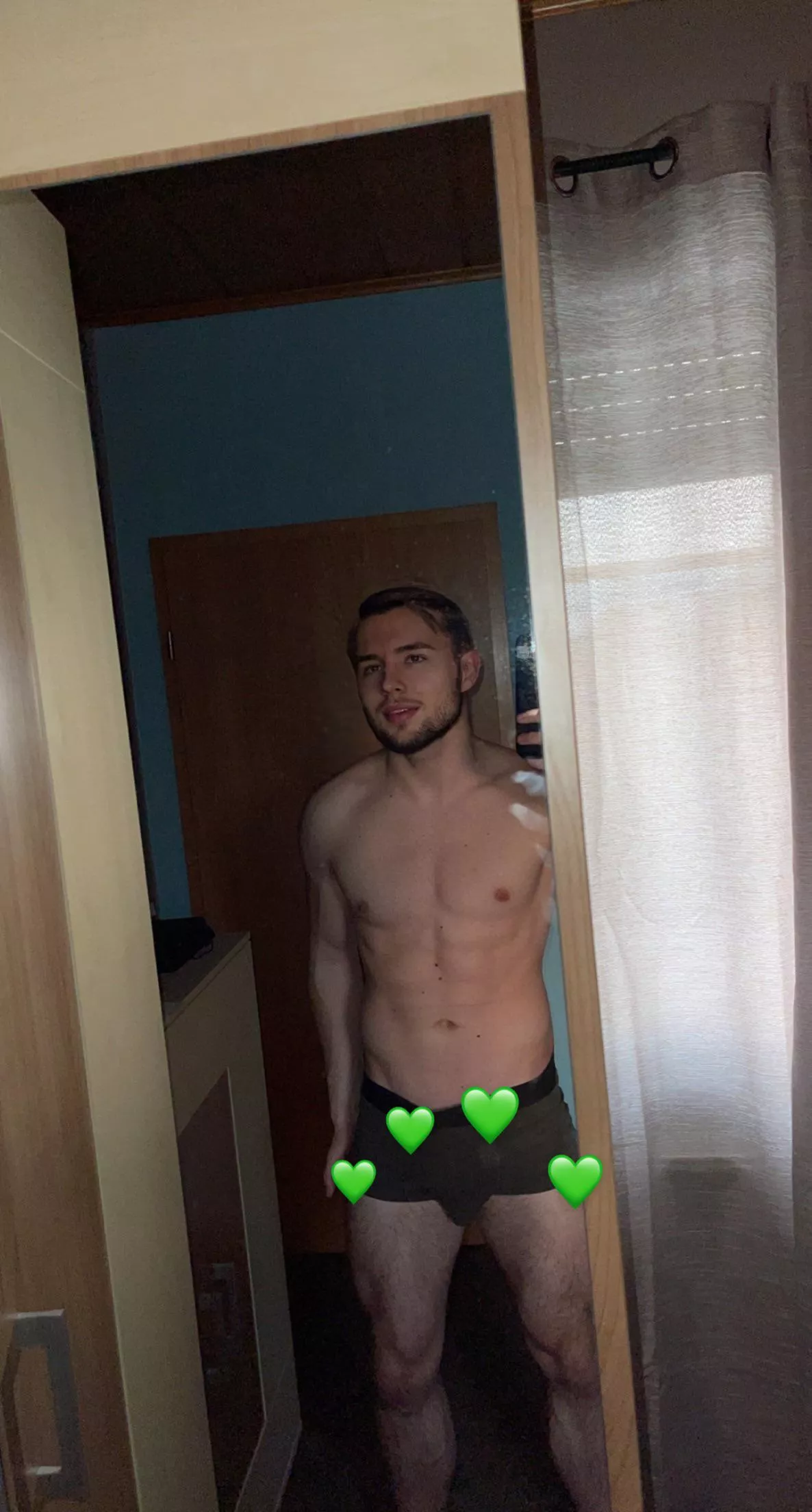 Decided to go green posted by blondboyjan