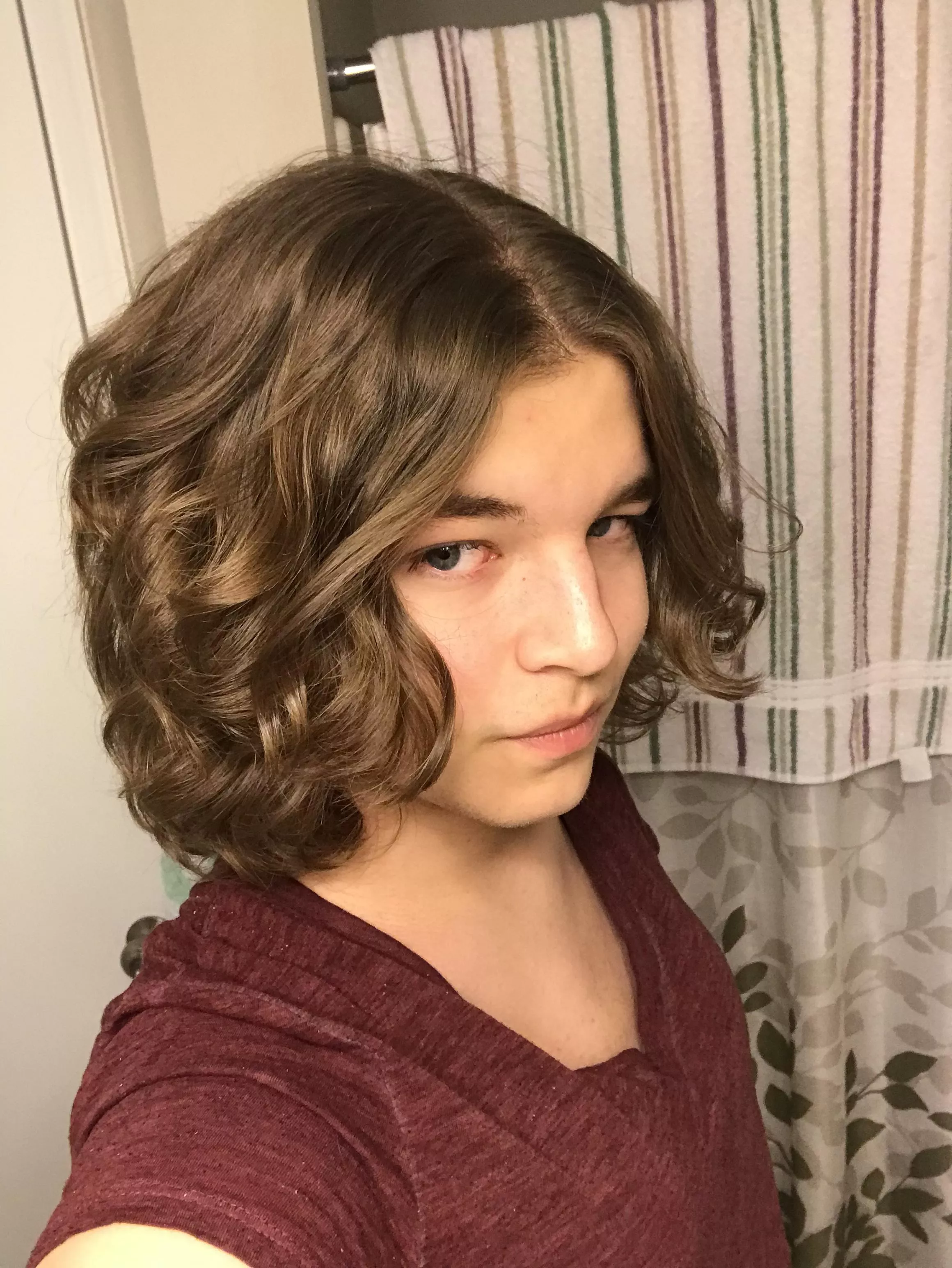 Definitely my favorite pic of my hair. posted by Nearby_Advance7324