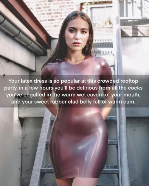 Delirious from all the cocks by Rubber_Socks