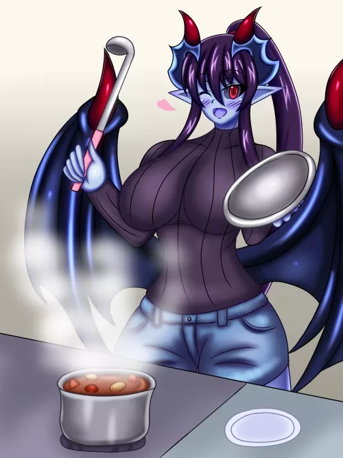 Demon housewife by Jaxx1992