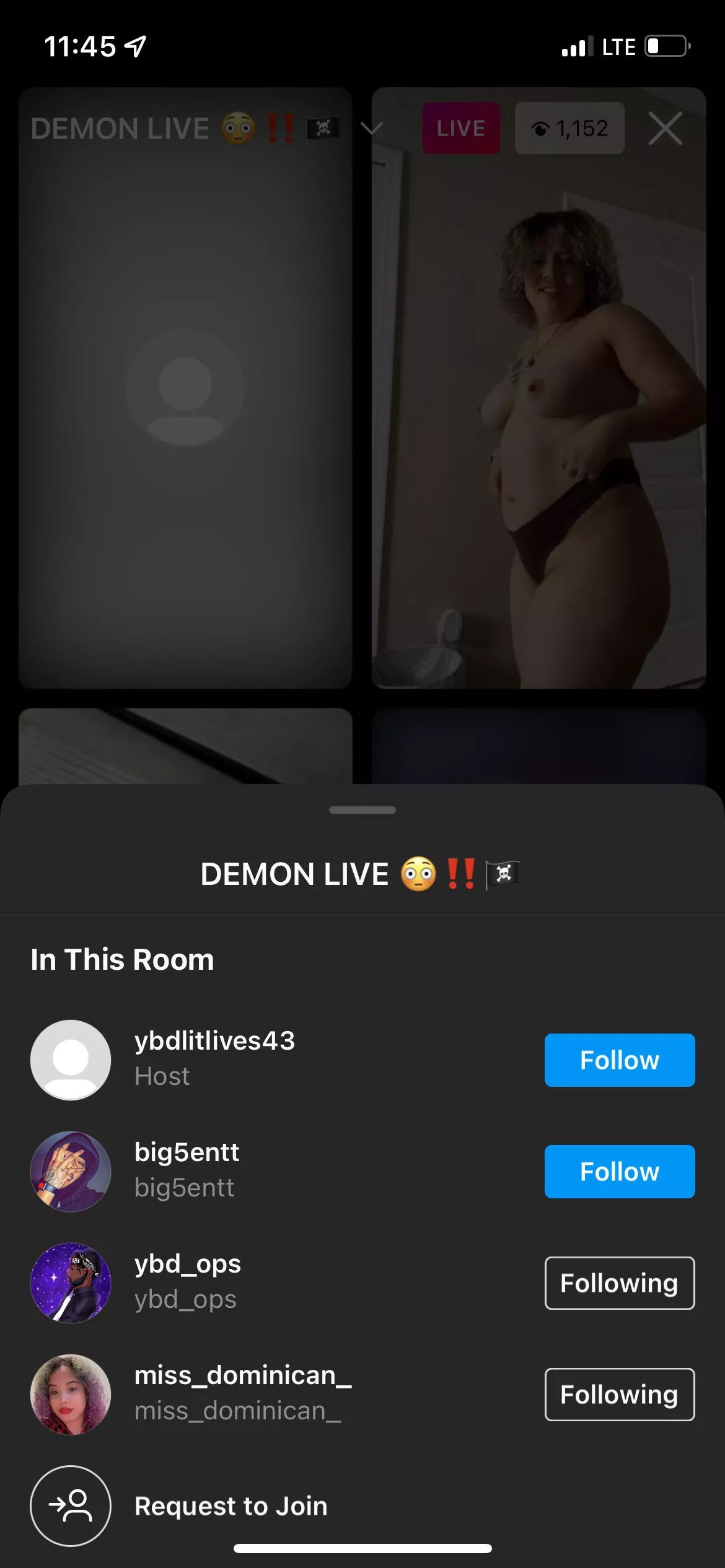 Demon live posted by Kreflo757