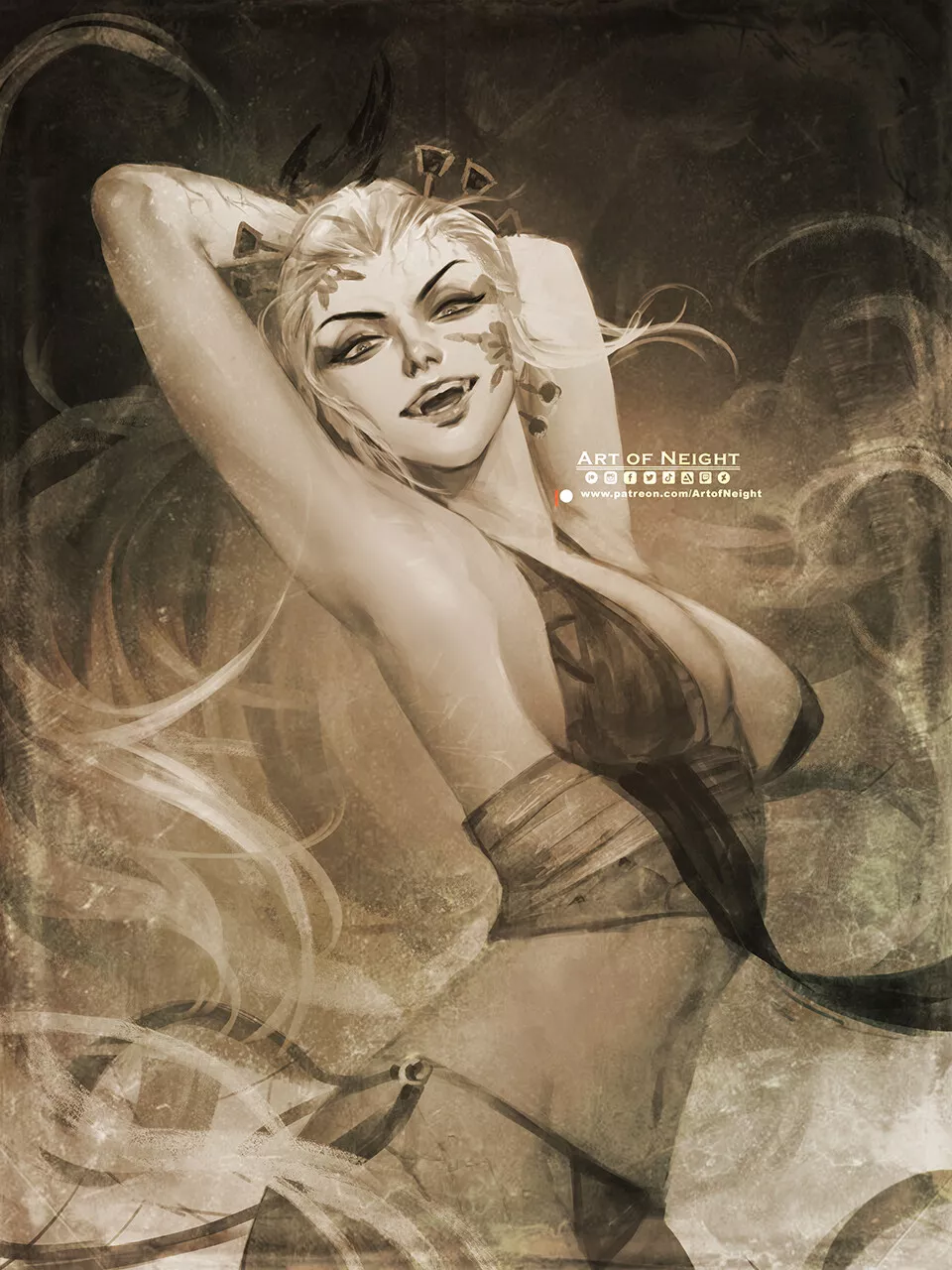 Demonslayer Fanart by Art of Neight posted by n0laloth