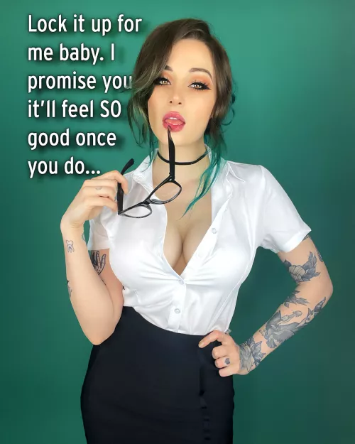 Denial of pleasure IS pleasure. by lockgrid