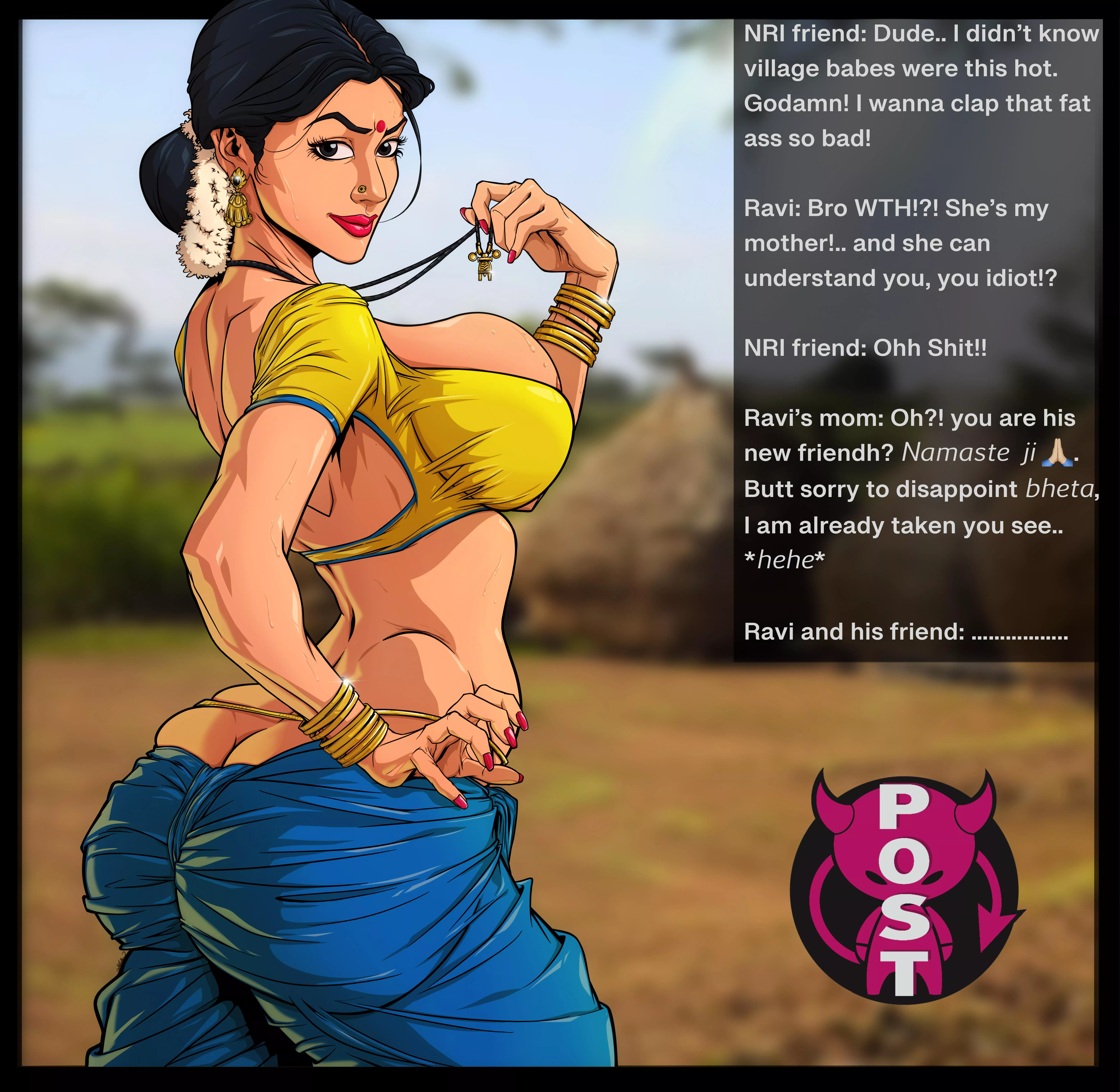 Desi Village Milf Art posted by Suspicious_Roof9070