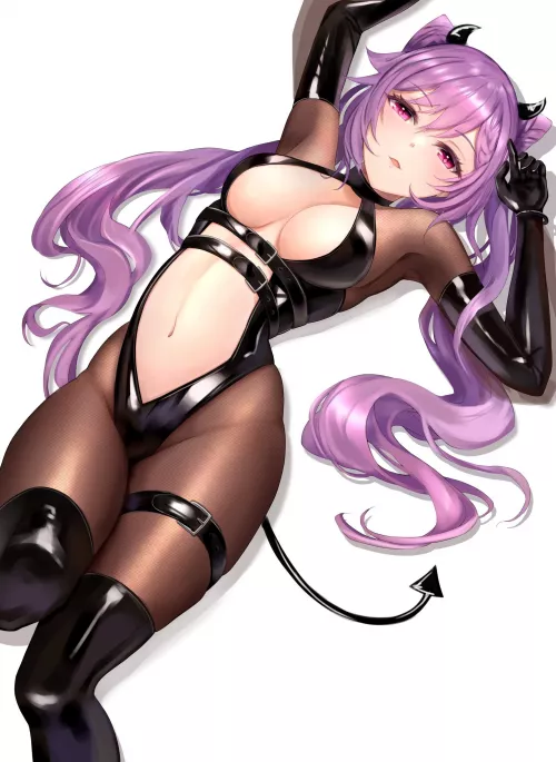 Devilish Keqing [Genshin Impact] by ArcticPlush11