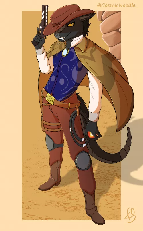 Devon (Art by me @CosmicNoodle_ on twitter) by 16rafa