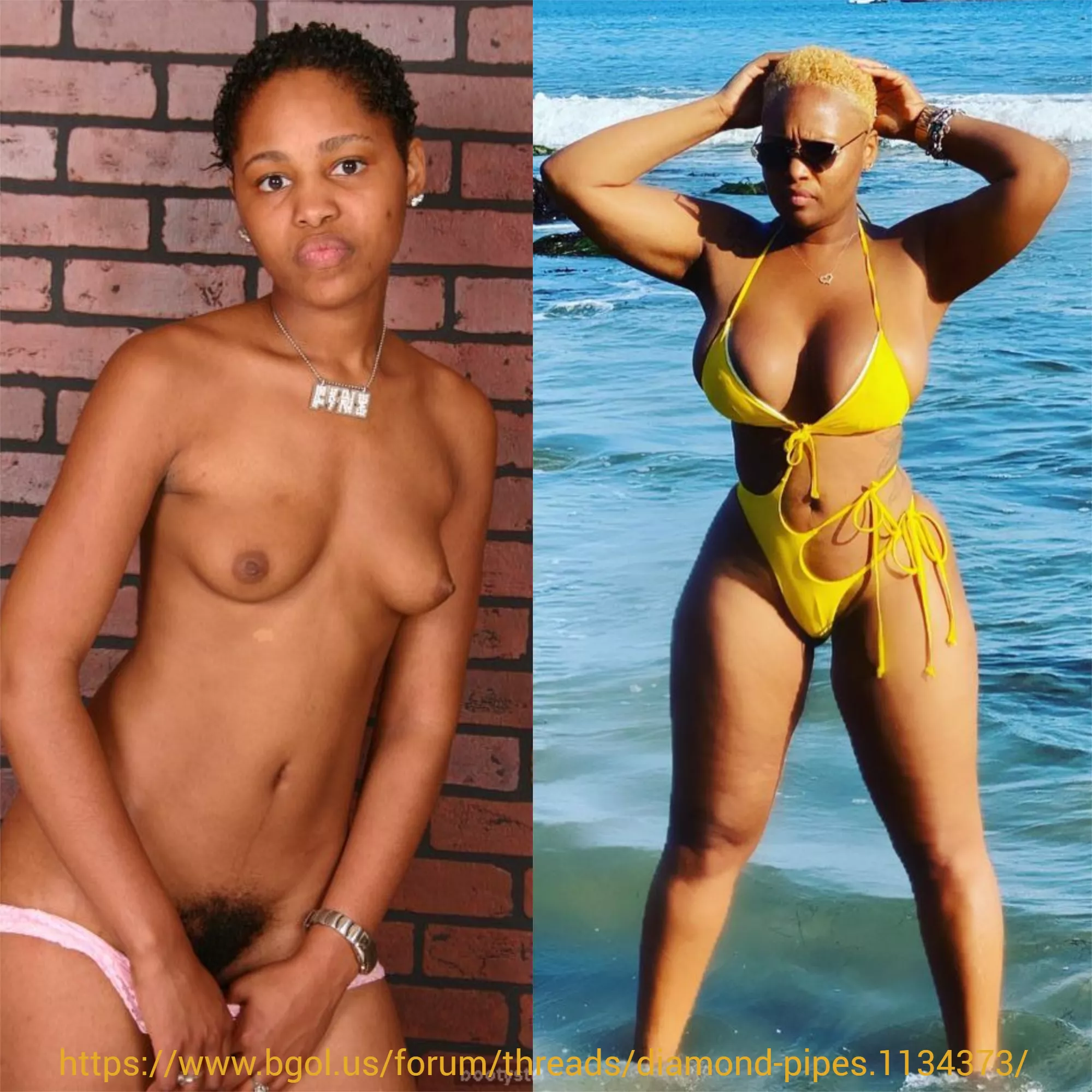 diamond pipes before after posted by malacotata1234