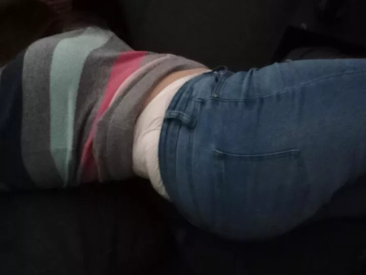 diapers and jeans are fun but... something tells me everyone would know I'm wearing 🤔💕 posted by Lil_Space_Flower