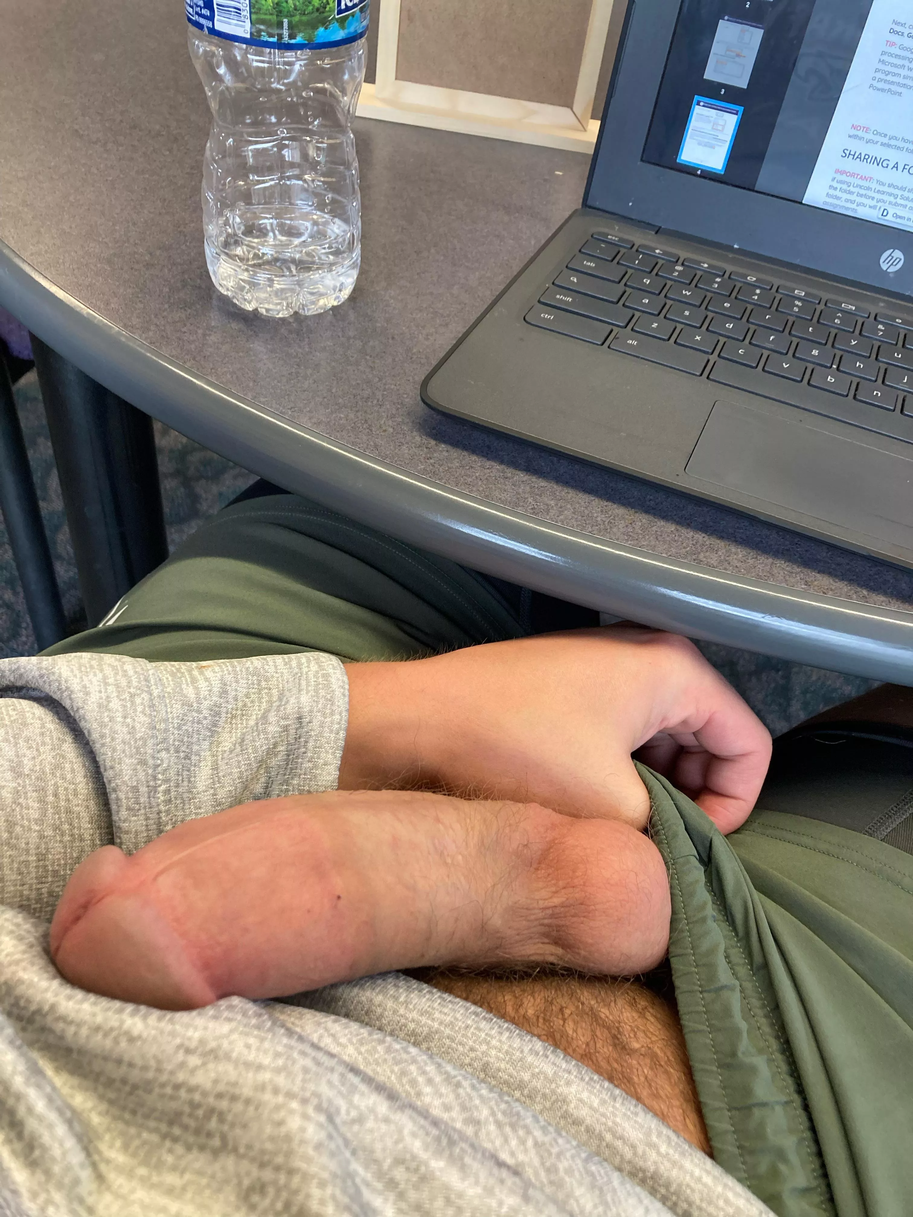 Dick pic in public library posted by Smooth-Step-3030