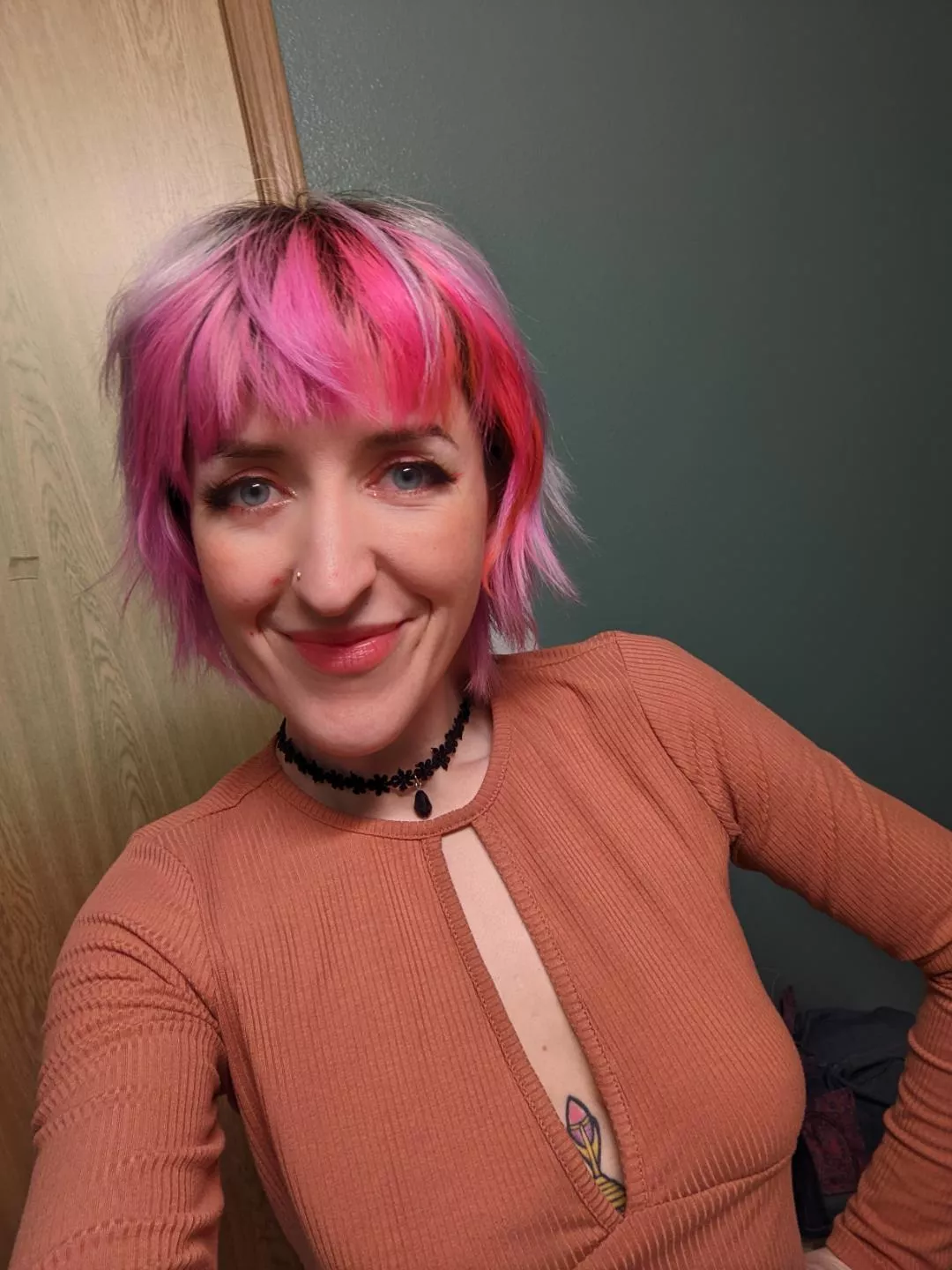 did a color remover and this is what I was left with... I don't hate it posted by mistressellee