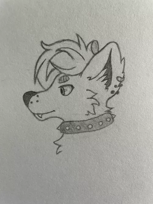 Did a lil doodle of my fursona, i think I’m finally set on the design. Not sure if i’ll keep the same colours (brown & cream) by Weebzee2005