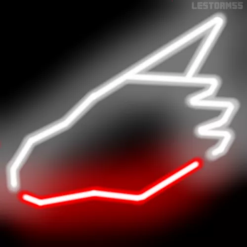 did a neon version of the bad dragon logo, not that good at making logos yet but i'm getting better by LeStorm55