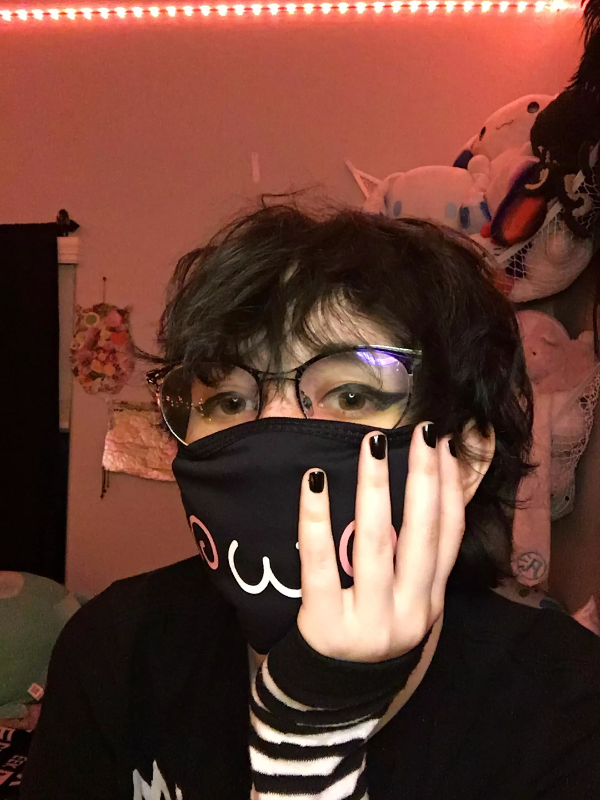 Did I do a good job on femboy makeup? posted by BrokenBunnies