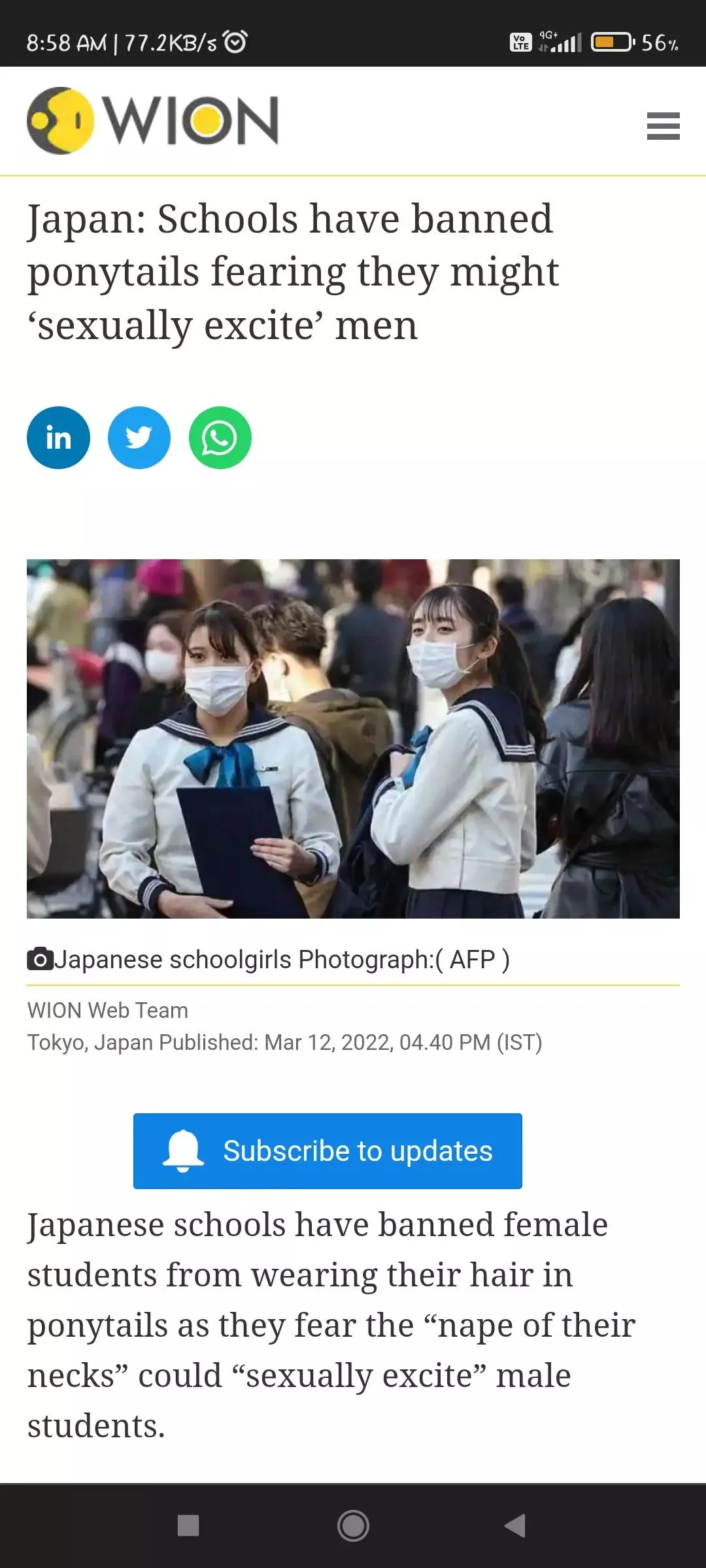 Did they read too much omegaverse? posted by pigirl666