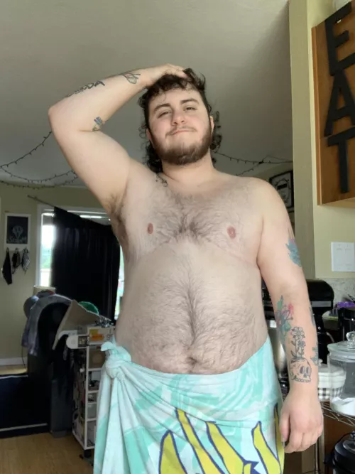 didnt feel like putting clothes on yet by teddybarenaked