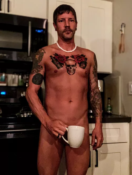 Didn’t plan on being up at 215am but here we are. Happy Friday. by PhxNudeDude51