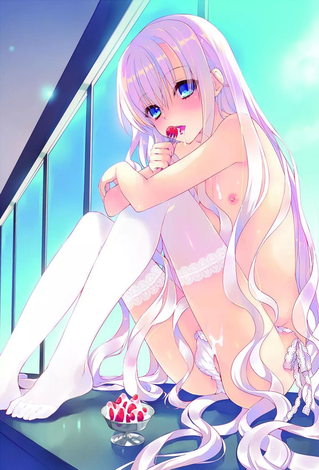 Different kind of cream on those berries. posted by DonKnowAnyBetter