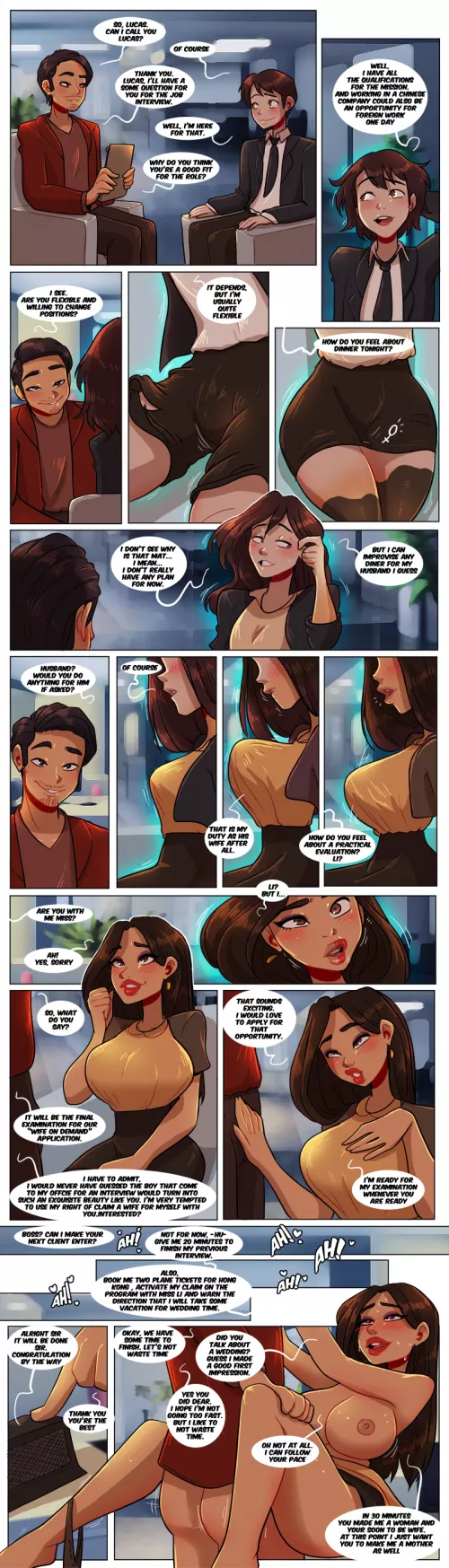 Different Kind of Interview (TGTF/MTF; Chinese Race Change) by Chesshire88 by Silvia_the_Kitsune