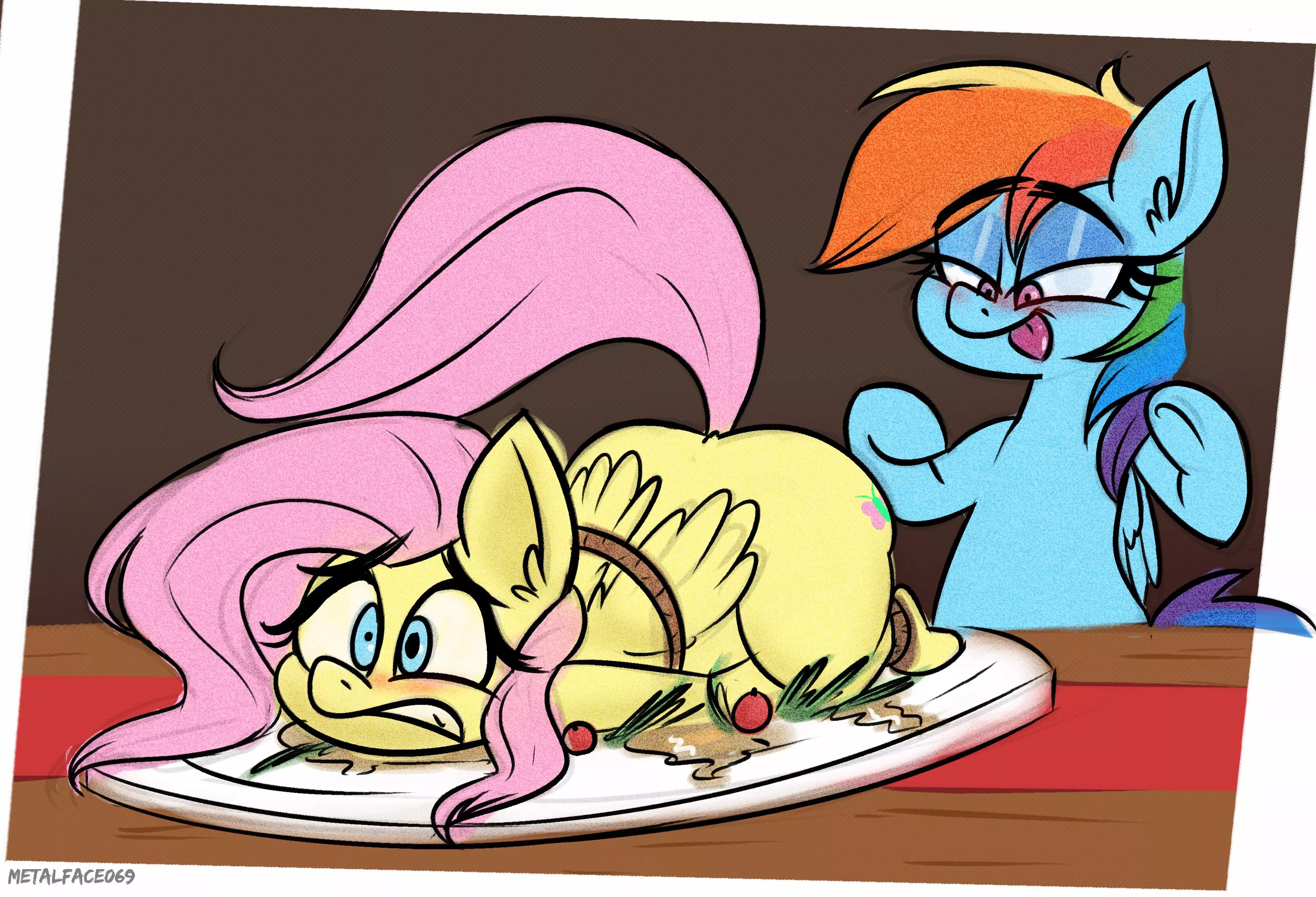 Dinner!! (artist:metalface069) posted by OutofContext1138