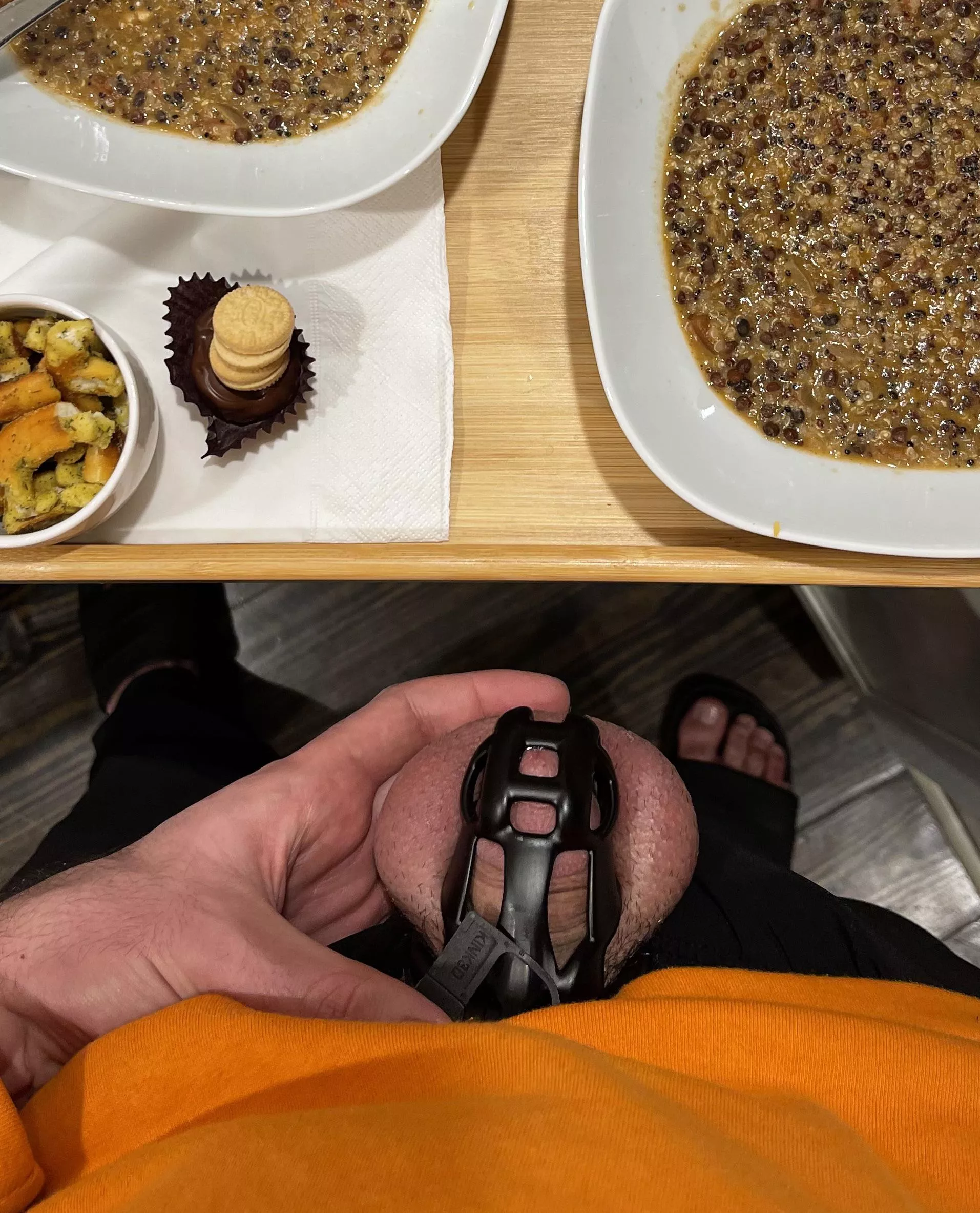 Dinner is served 🔐 posted by traveltoes