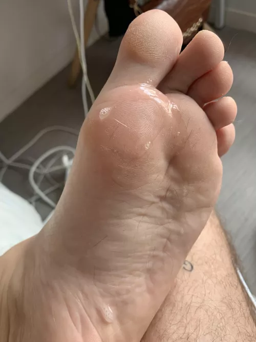 Dirty foot and I accidentally spit on it… wanna clean it off ? [29M straight guy] by Embarrassedfrenchie
