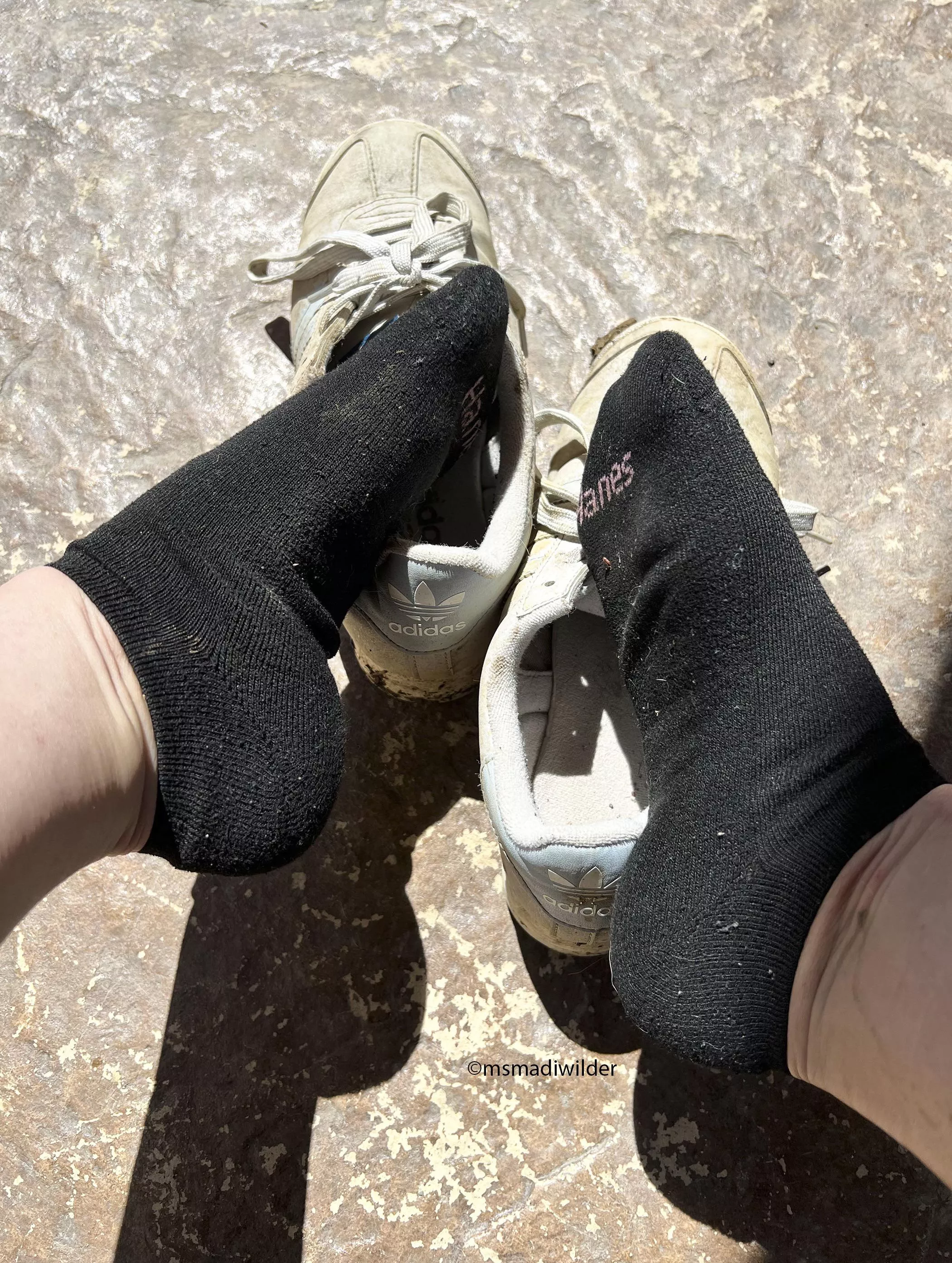 dirty, sweaty, and smelly! posted by MsMadiWilder