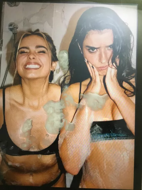 Dixie and Addison cum trib by Holiday_Battle5600