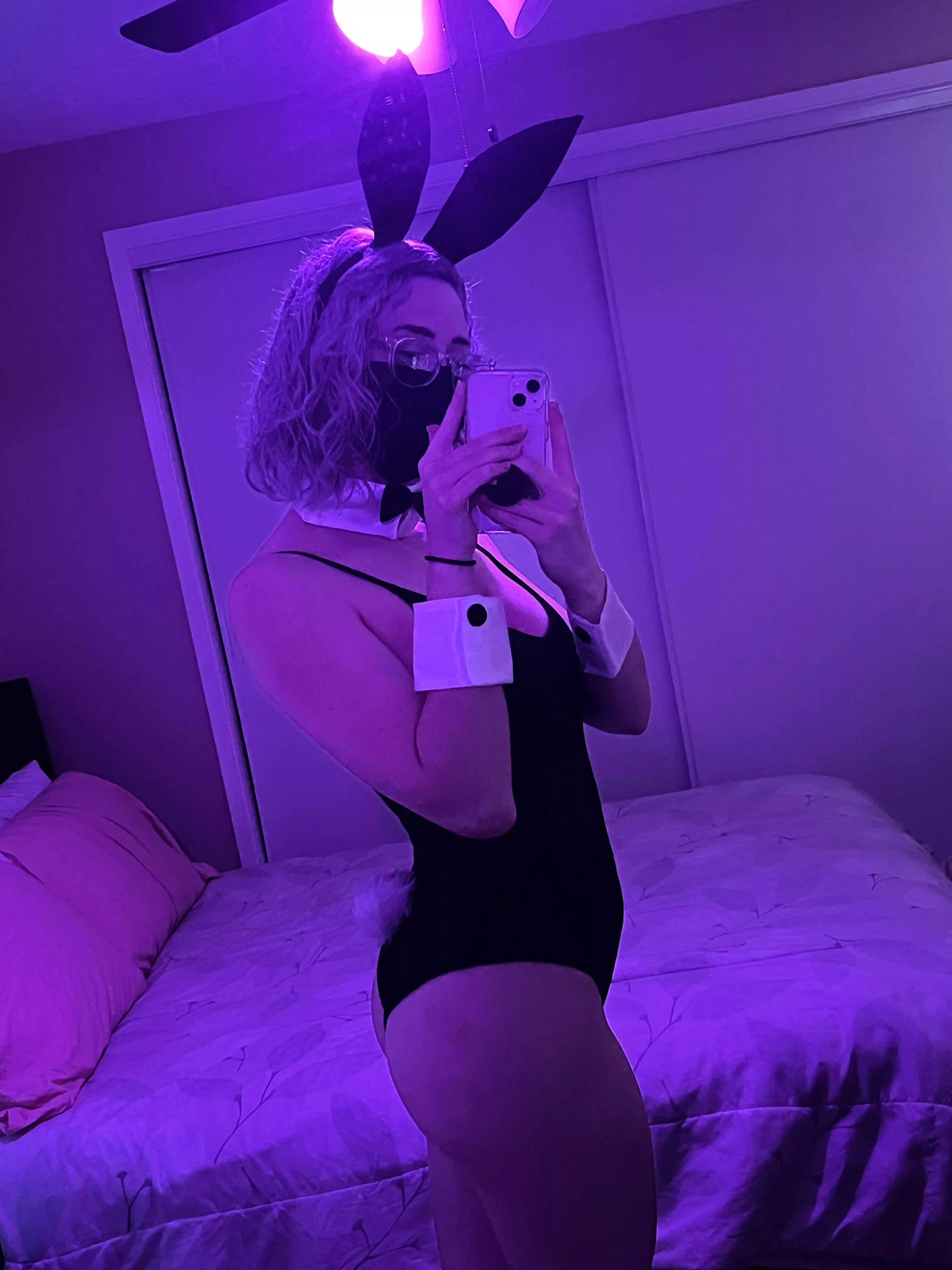 Do bunny girls usually have pastel purple hair? posted by xXsafety_princessXx