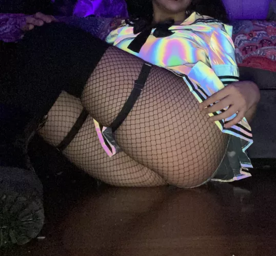 Do fishnets suit me? by Tricky-Low4157