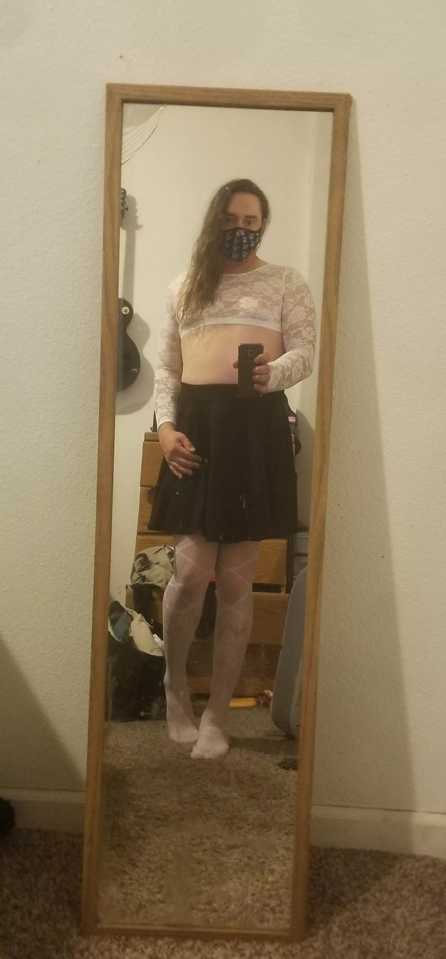 Do I look cute? I love my new skirt posted by AndroidQing