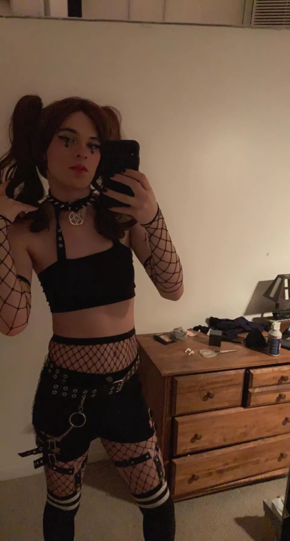 Do I look cute? posted by Femboy_Goose