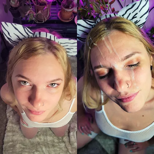 Do I look cuter before or after? by pennycakez