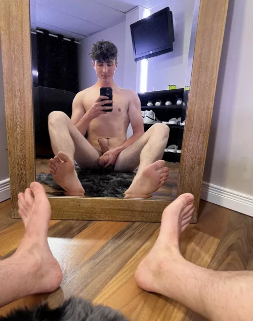 Do my big feet turn you on? by sadboycad