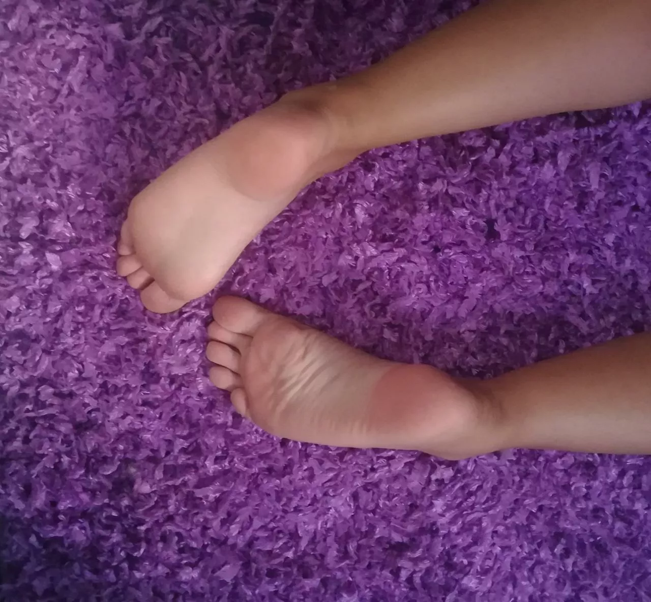 Do my soles look soft? posted by softbrattypuppy