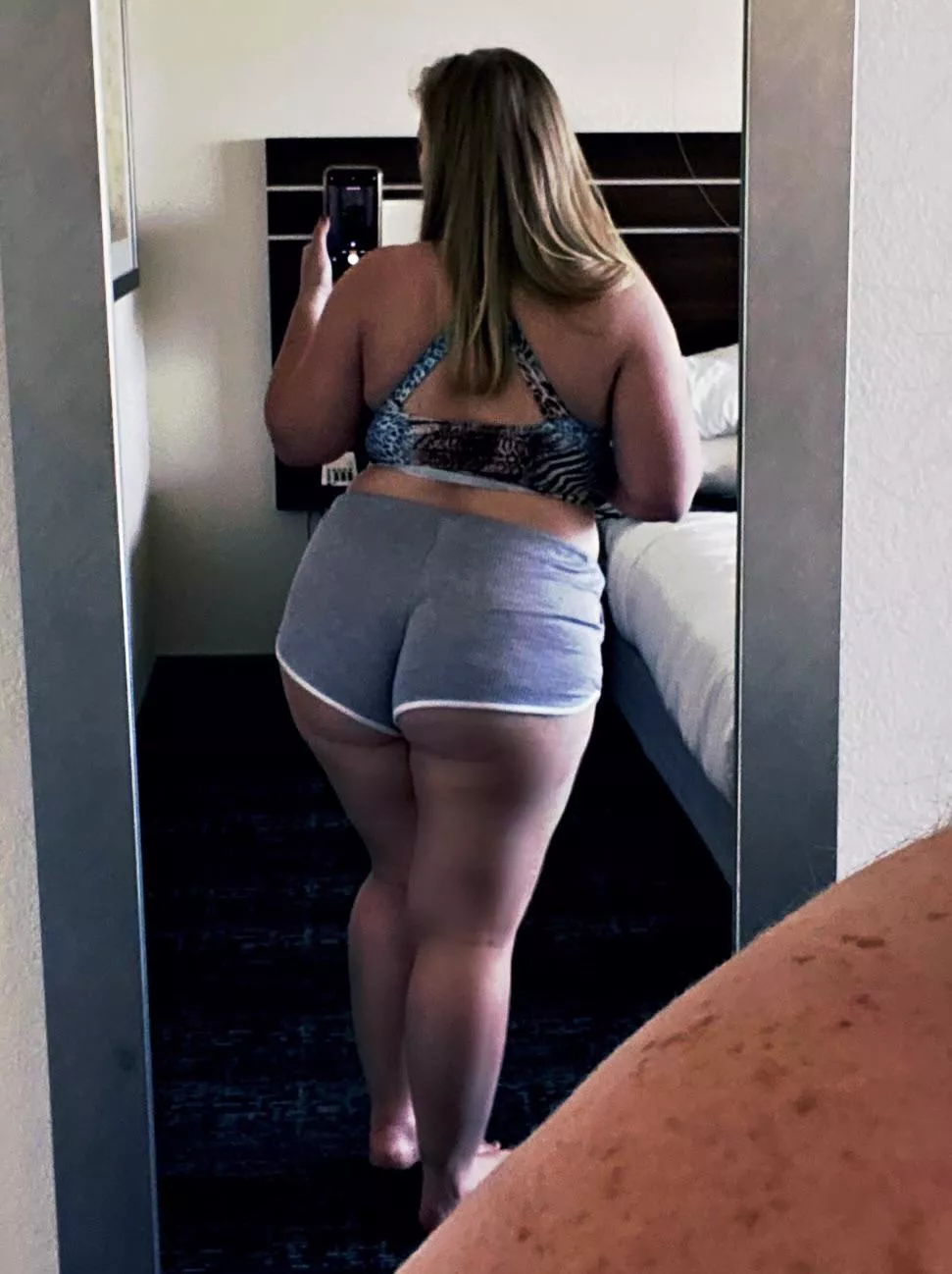 Do these shorts make my butt look big? posted by MrsCurvyCake