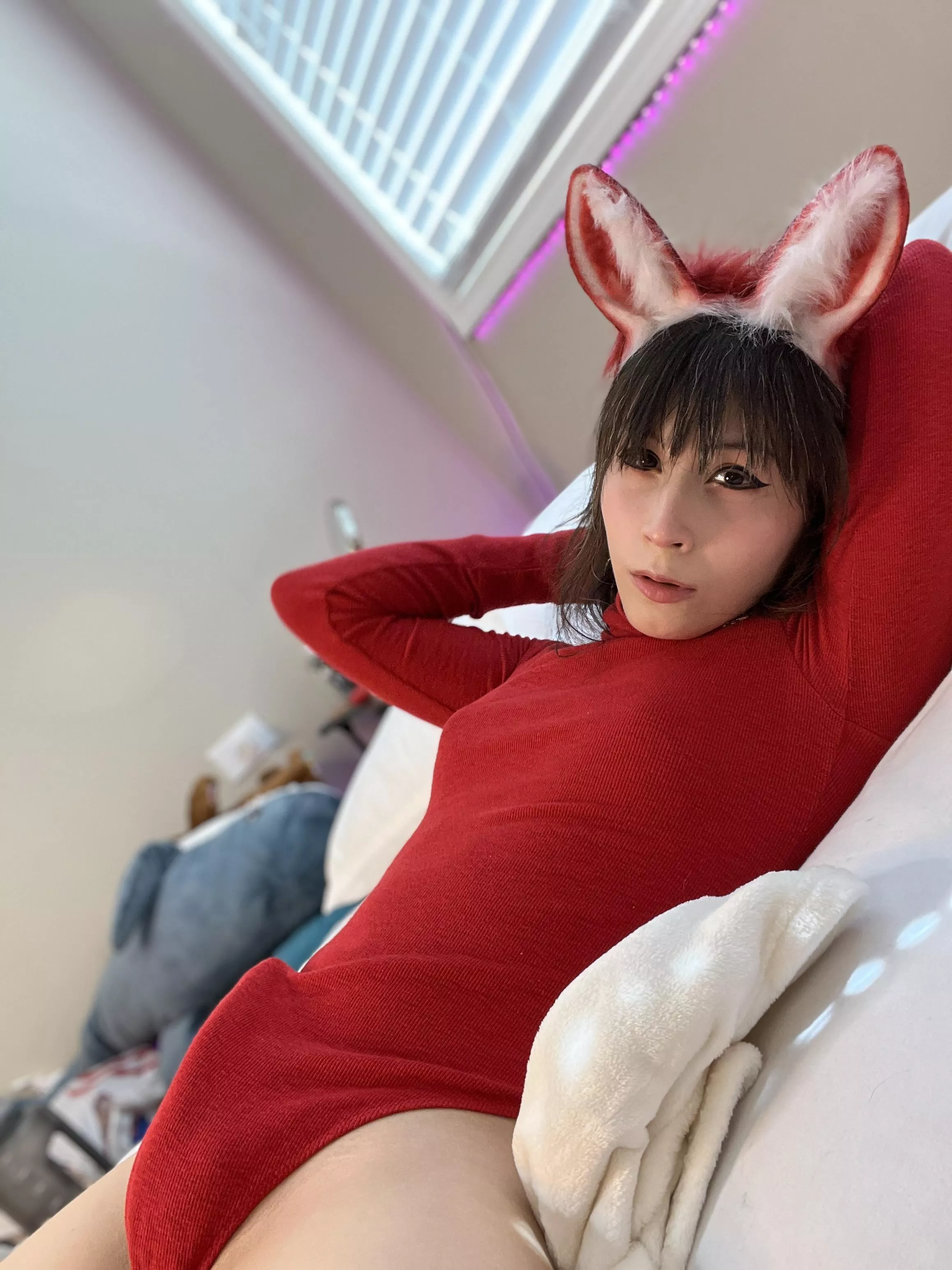 Do we like a bunny bulge? posted by CinderPixel