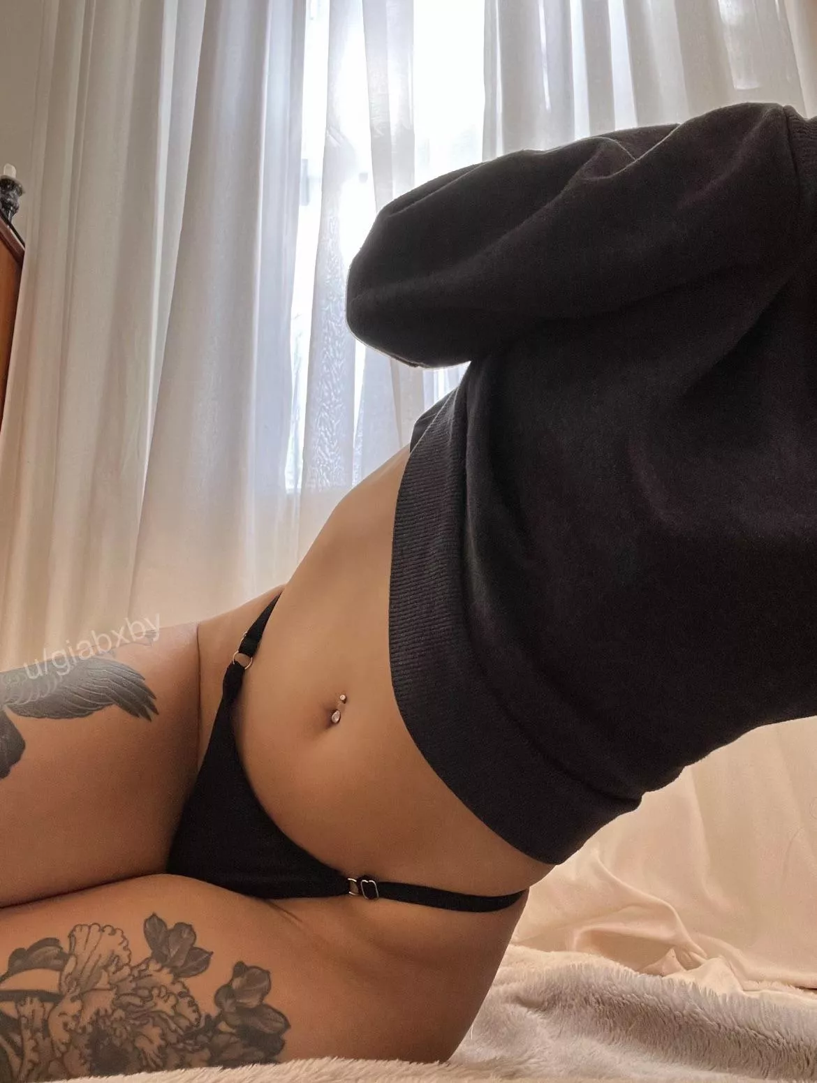 Do we like piercings here? 🖤 posted by giabxby